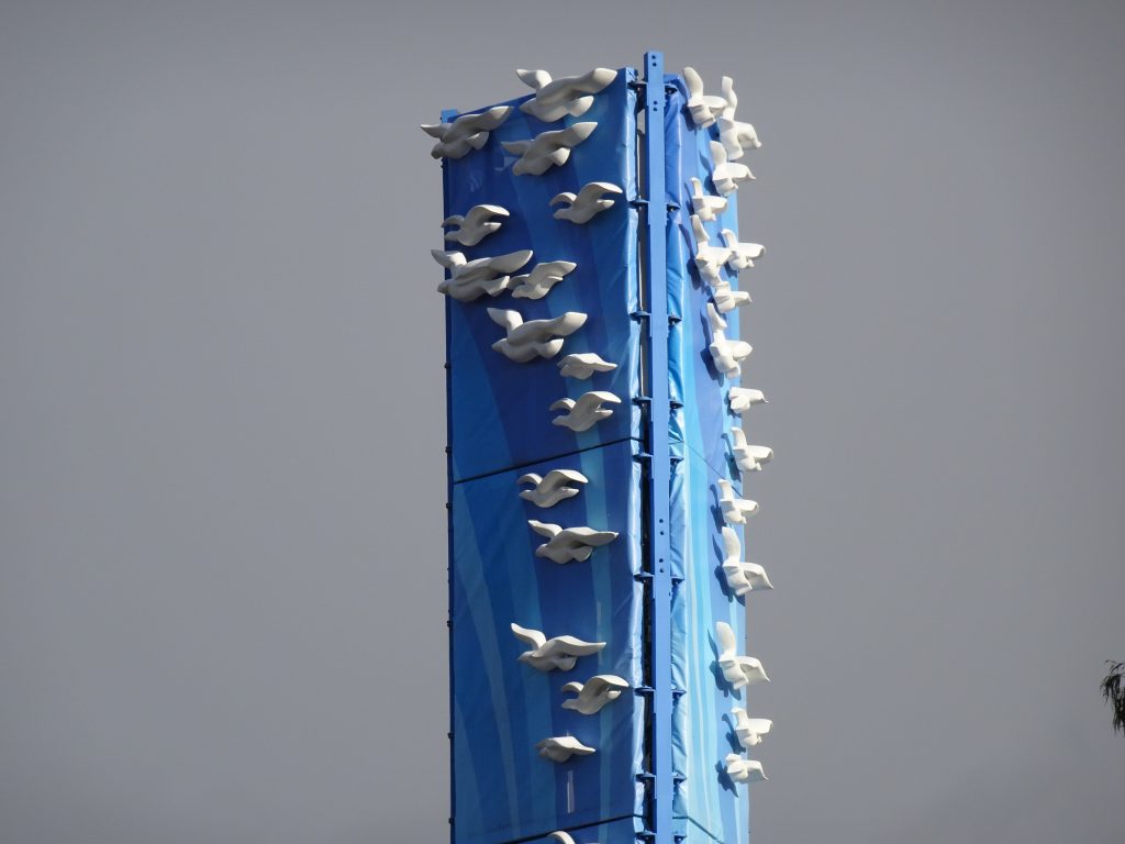 Birds on Blue: A Public Art Cell Site